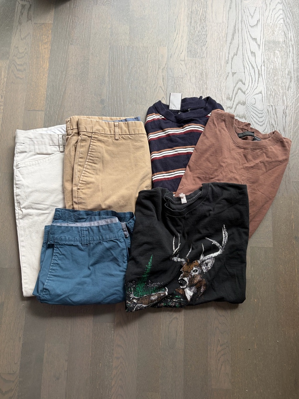 Bundle of men’s clothing